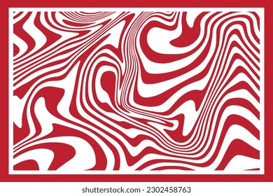 abstract background of wavy liquid lines shapes design vector illustration