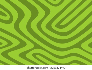 Fondo abstracto con patrón de línea de laberinto ondulado