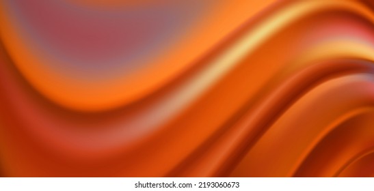 Abstract background with wavy multicolored line and gradient transitions. Vector trendy cover with creative shapes and lines on a light background. Beautiful background with wavy