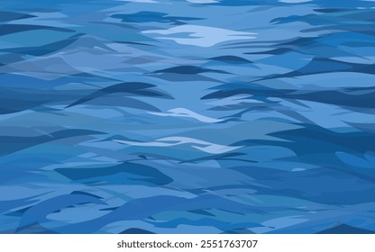 abstract background of wavy sea view