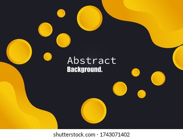 fondo abstracto con formas onduladas. Eps 10
