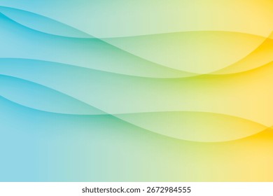 abstract background with wavy shapes gradient dynamic fluid color style
