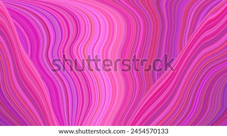 An abstract background of wavy stripes in the pink, magenta, and purple color range.