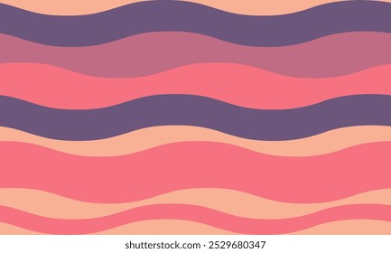 Fondo Abstractas con rayas onduladas en colores vibrantes, creando un efecto líquido ondulado. Las curvas suaves y las líneas texturizadas añaden elegancia, vitalidad y creatividad. Ideal para Fondo de pantalla o textil.