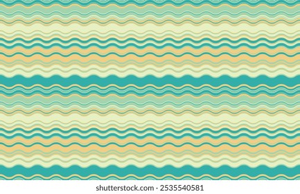 Fondo Abstractas con rayas onduladas en colores vibrantes, creando un efecto líquido ondulado. Las curvas suaves y las líneas texturizadas añaden elegancia, vitalidad y creatividad. Ideal para Fondo de pantalla o textil.