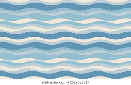 Abstract background with wavy stripes in vibrant colors, creating a rippled, liquid effect. Smooth curves and textured lines add elegance, vitality, and creativity. Ideal for wallpaper or textile.