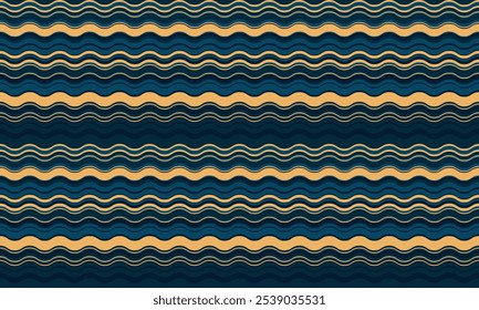 Fondo Abstractas con rayas onduladas en colores vibrantes, creando un efecto líquido ondulado. Las curvas suaves y las líneas texturizadas añaden elegancia, vitalidad y creatividad. Ideal para Fondo de pantalla o textil.