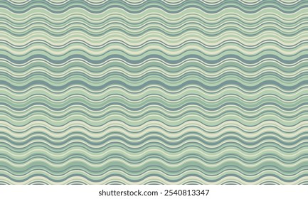 Fundo abstrato com listras onduladas em cores vibrantes, criando um efeito líquido ondulado. Curvas suaves e linhas texturizadas adicionam elegância, vitalidade e criatividade. Ideal para papel de parede ou têxtil.