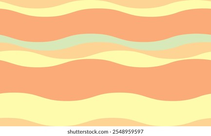 Fondo Abstractas con rayas onduladas en colores vibrantes, creando un efecto líquido ondulado. Las curvas suaves y las líneas texturizadas añaden elegancia, vitalidad y creatividad. Ideal para Fondo de pantalla o textil.