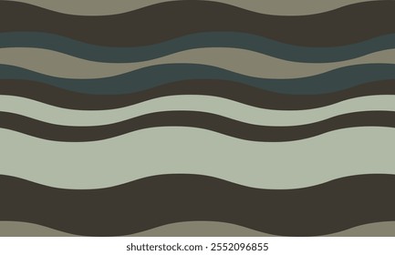 Fundo abstrato com listras onduladas em cores vibrantes, criando um efeito líquido ondulado. Curvas suaves e linhas texturizadas adicionam elegância, vitalidade e criatividade. Ideal para papel de parede ou têxtil.