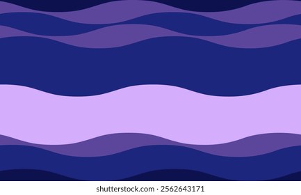 Abstract background with wavy stripes in vibrant colors, creating a rippled, liquid effect. Smooth curves and textured lines add elegance, vitality, and creativity. Ideal for wallpaper or textile.