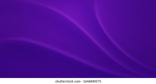 Abstract background with wavy surface in purple colors