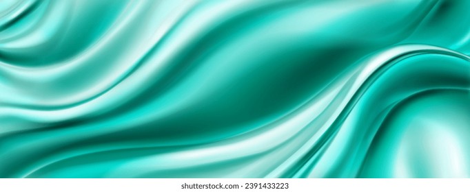 Fondo abstracto con superficie ondulada en colores turquesa