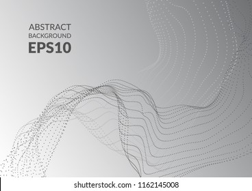 Abstract background with wavy texture. Distortion of space.