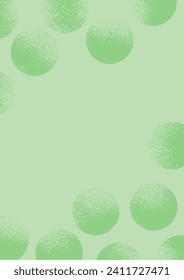 Abstract background with weathered retro grainy texture round shapes vector