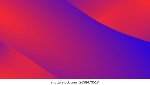Abstract background web Banner design Red Blue gradient Vector illustration