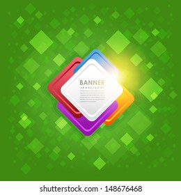 Abstract Background Web Banner Vector Theme