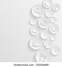 Abstract background. Web concept. Vector illustration 