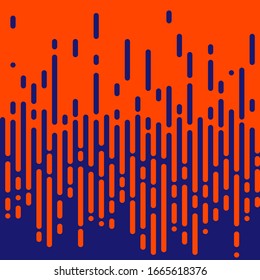 Abstract background. Website, blog, presentation, fabric or advertising background. Futuristic wallpaper in trendy lush lava and phantom blue colors.