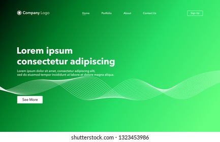 Abstract  background website Landing Page. Template for websites, or apps. Modern design. Abstract vector style.