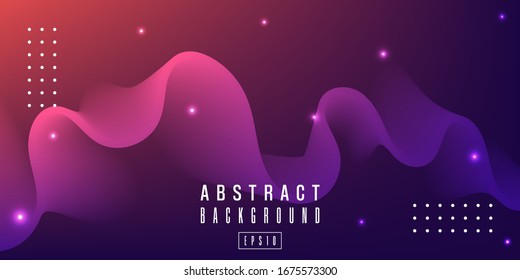 Página de inicio del sitio web de fondo resumido. Plantilla para sitios web o aplicaciones. Diseño moderno. Estilo vector abstracto. línea y partículas. Ilustración adecuada para el diseño - Ilustración de vectores - Vector