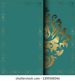 Abstract background, wedding invitation or greeting card design with lace pattern, beautiful luxury postcard, ornate page cover, ornamental vector illustration.