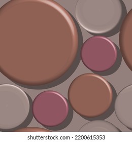 abstract background wet paint drops vector seamless pattern