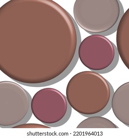 abstrakter Hintergrund, nasse Farbe fällt Vektorgrafik nahtloses Muster