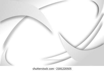 Abstract background white, banner layout and web design