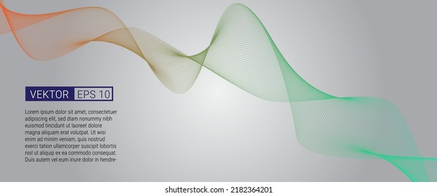abstrakter Hintergrund mit weißer Grundfarbe, Vektorgrafik10