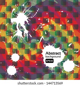 Abstract background. White blots for text. Vector illustration EPS10