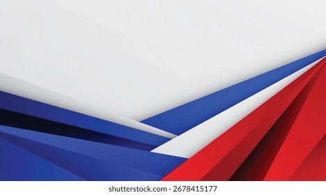Fondo Abstractas blanco, azul y rojo gradiente luz colorido diseño moderno