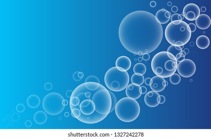 Abstract background with white bokeh effect. Template of lights for greeting, invitation card, banner and poster to celebrate on holiday season in vector illustration