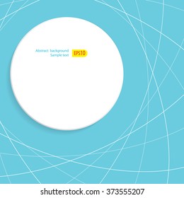 Abstract background white  circle