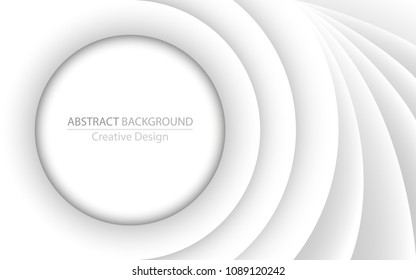 Abstract background with white circles. Eps 10
