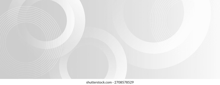 Fondo Abstractas, Formas circulares blancas con Gradientes suaves superpuestos.