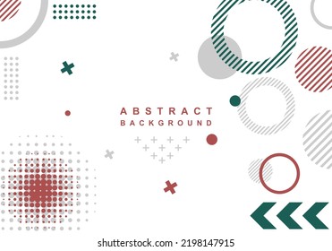 abstract background with white color and ornament