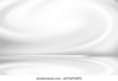 Fondo abstracto con color blanco. Ilustración vectorial