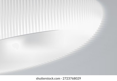 Fondo abstracto con color blanco. Ilustración vectorial 
