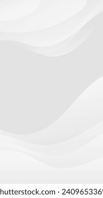Resumen El color blanco de fondo con líneas onduladas y gradientes es un activo versátil adecuado para varios proyectos de diseño como sitios web, presentaciones, materiales impresos, publicaciones en medios sociales 