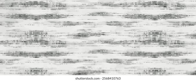 Abstract background with a white background featuring black linear textures. The white background creates a modern, textured look. Striped woven texture background. 