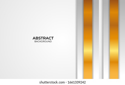 Abstract Background White And Gold