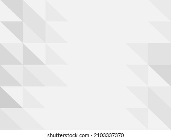 Abstract background with white gradation from color pieces