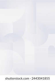 Abstract background with white and gray circles. 