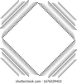 Abstract background white and gray gradient. Dots design background. Vector illustration