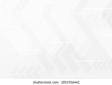 Abstract background in white and gray gradient color. White background texture with geometric pattern for cover design, book design, poster, flyer, website backgrounds. Vector Illustration.