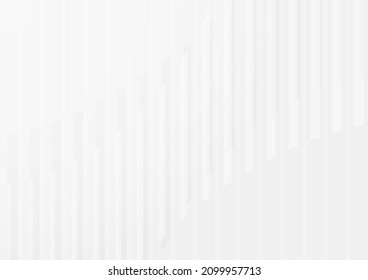 Abstract background in white and gray gradient color. White background texture with geometric pattern for banner, cover design, book design, poster, flyer, website backgrounds. Vector Illustration.