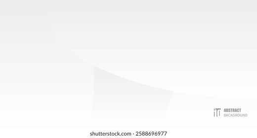 Abstract Background White and Grey Curve Gradient Circle. Written Abstract Background EPS 10. Vector illustration