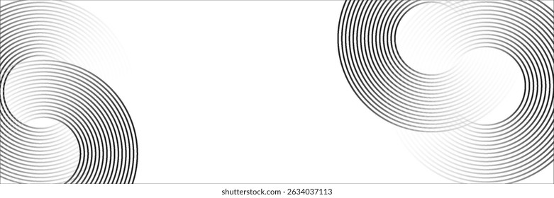 Abstract background of white hexagons overlapping layers on bright space with line effect decoration. Circle style concept modern graphic design element for banner, flyer, card. vector