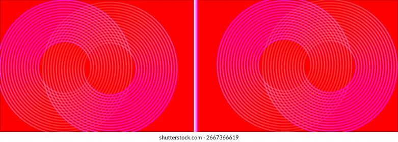 Abstract background of white hexagons overlapping layers on bright space with line effect decoration. Circle style concept modern graphic design element for banner, flyer, card. vector